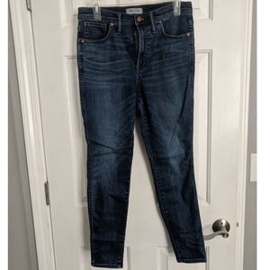 Madewell 10" High Rise Skinny Jeans